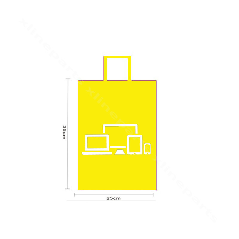 Shopping Bag Mobile 35*25*10cm yellow