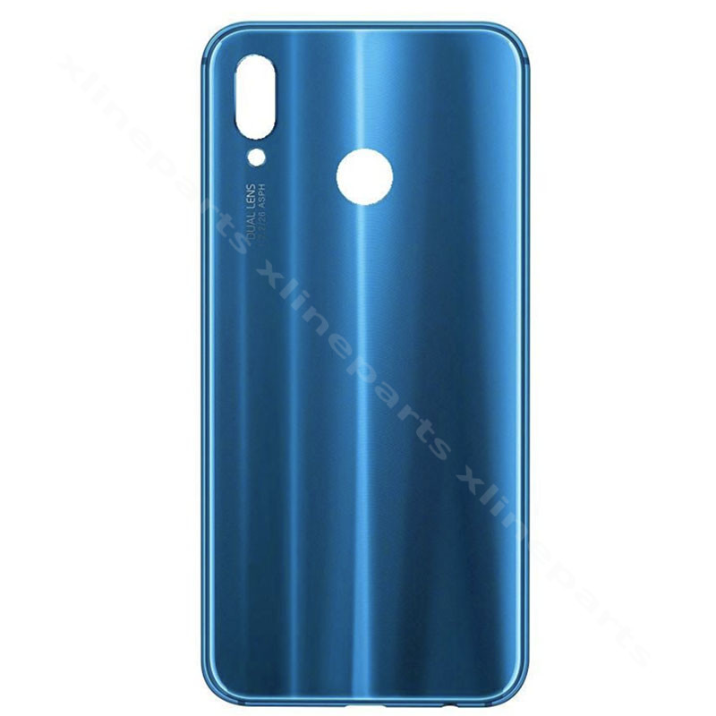 Задняя крышка аккумуляторного отсека Huawei P20 Lite синяя