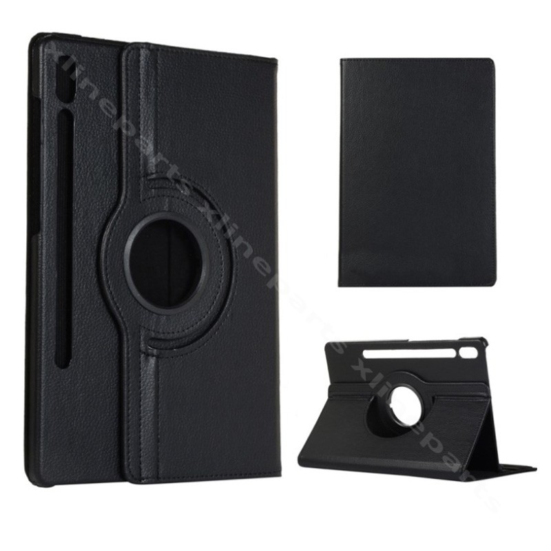 Чехол для планшета Rotate Samsung Tab S7 Plus 12,4 дюйма T970 черный