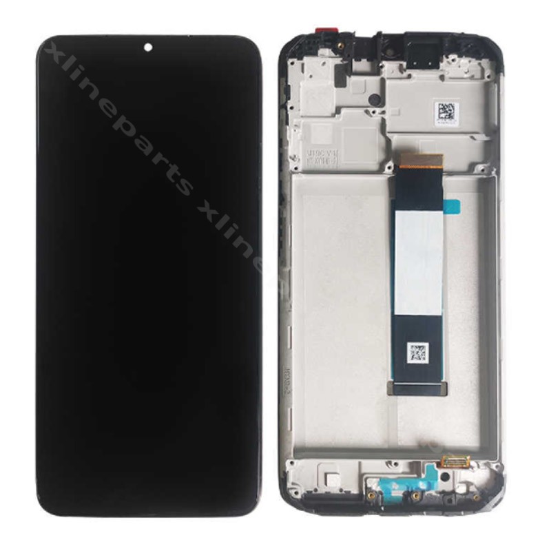 Πλήρες πλαίσιο LCD Xiaomi Poco M3 μαύρο OCG