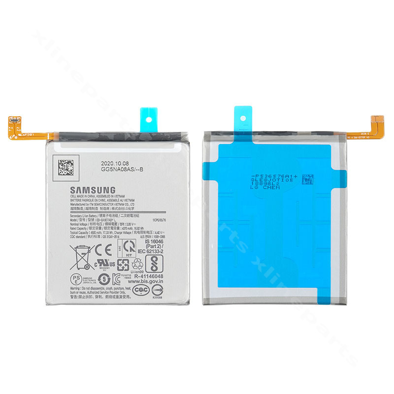 Аккумулятор Samsung S10 Lite G770 4500мАч (Оригинал)