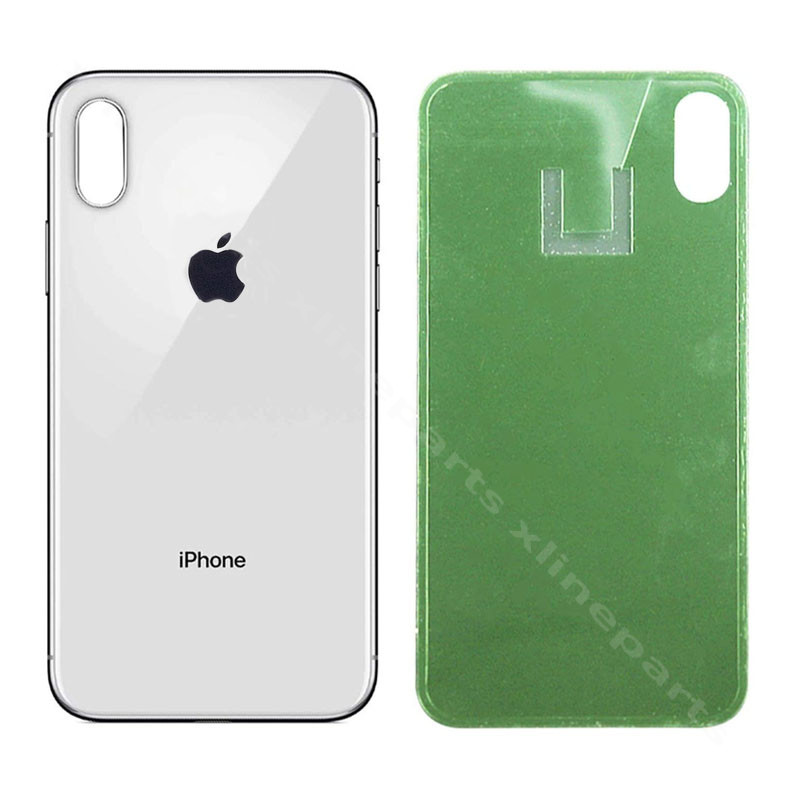 Back Battery Cover Apple iPhone X white