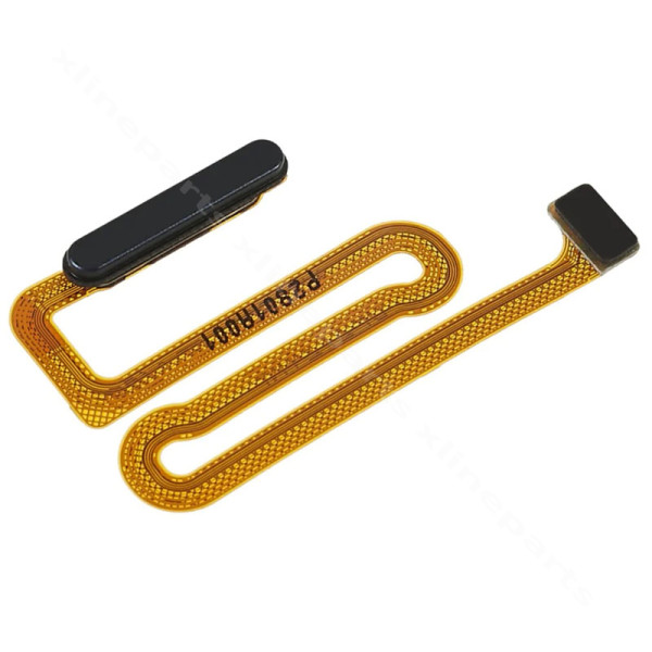 Flex Cable Fingerprint Sensor Power Button Samsung A14 5G A146 black (Original)