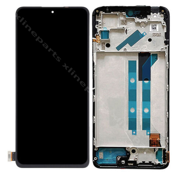LCD Complete Frame Xiaomi Redmi Note 11 Pro 4G/ Redmi Note 11 Pro 5G/ Poco X4 Pro 5G black- OLED