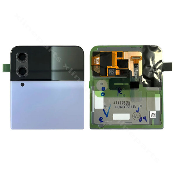 LCD Complete Samsung Z Flip4 F721 Outer blue (Original)