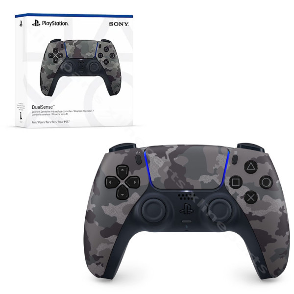 PlayStation 5 DualSense Wireless Controller grey camo V2