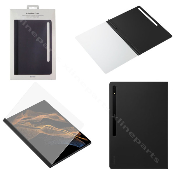 Note Case Tablet View Samsung Tab S8 Ultra 14,6" X900/ X906 black (Πρωτότυπο)