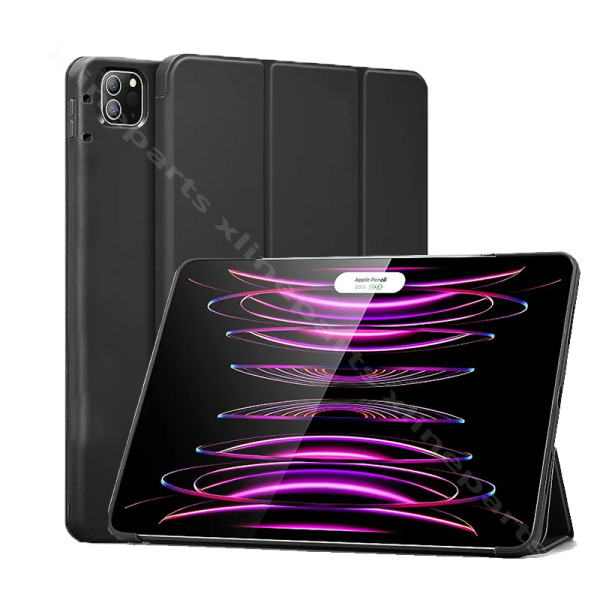 Θήκη tablet Tri-Fold Apple iPad Pro 12,9" (2018-2022) μαύρη