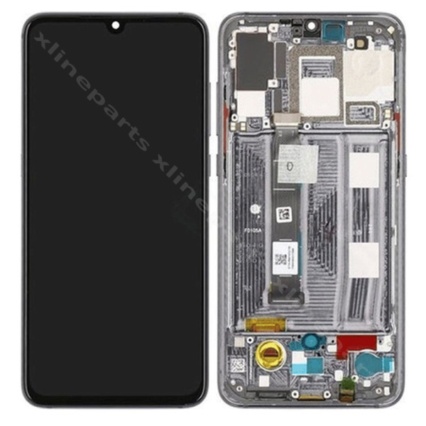 Πλήρες πλαίσιο LCD Xiaomi Mi 9 μαύρο (Πρωτότυπο)