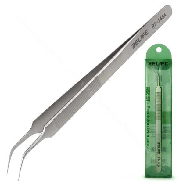 Anti-static Tweezers Relife RT-14SA Curved