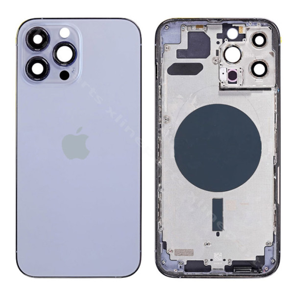 Задняя батарея и средняя крышка Apple iPhone 13 Pro Max синий