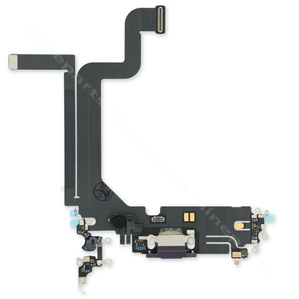 Гибкий разъем, микросхема порта зарядки Apple iPhone 14 Pro Max OEM*