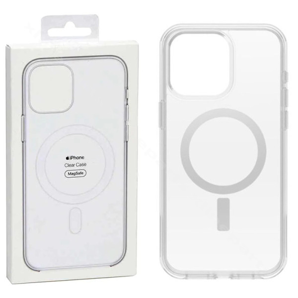 Back Case Magsafe Apple iPhone 15 Pro clear (Original)