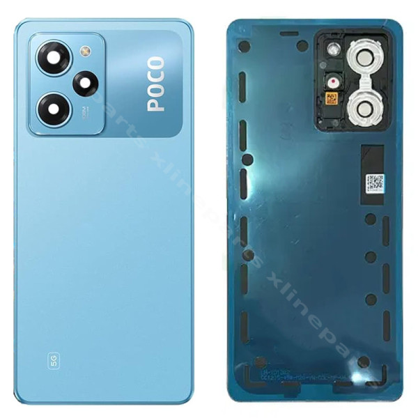 Задняя аккумуляторная крышка объектива xiaomi poco x5 pro 5g blue oem oem