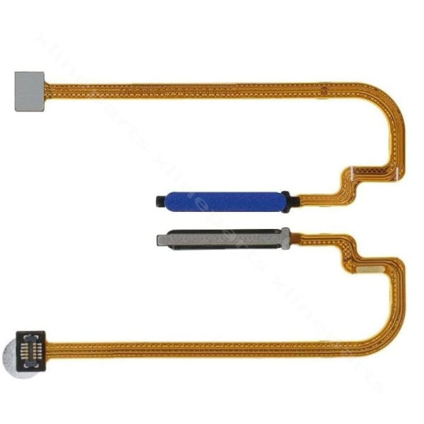 Flex Cable Fingerprint Sensor Power Button Xiaomi Poco M3 4G/ Redmi 9T blue (Original)