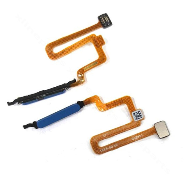 Кнопка питания датчика отпечатка отпечатков кабеля xiaomi redmi Примечание 12 4G Blue (Original)