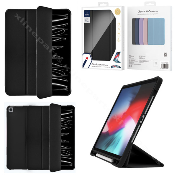 Θήκη tablet Wiwu Classic II Apple iPad 10.9" (2022) Μολυβοθήκη μαύρη