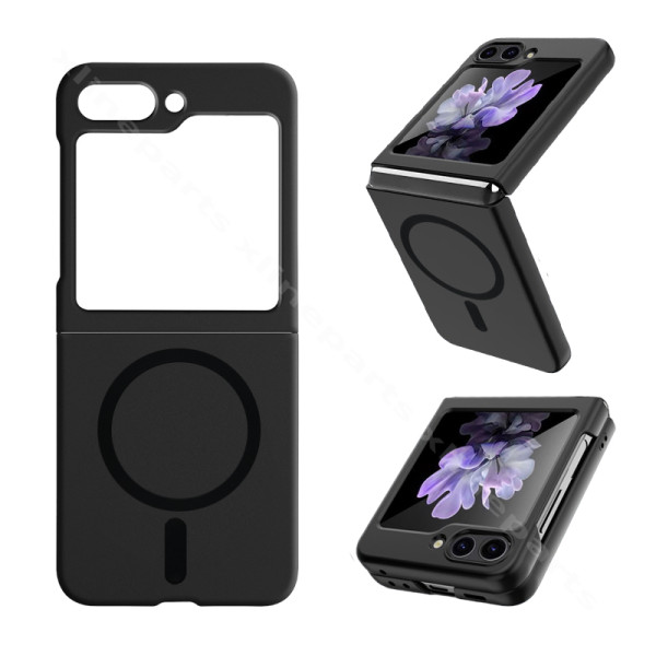 Back Case Silicone Gum Magsafe Samsung Z Flip5 5G F731 black