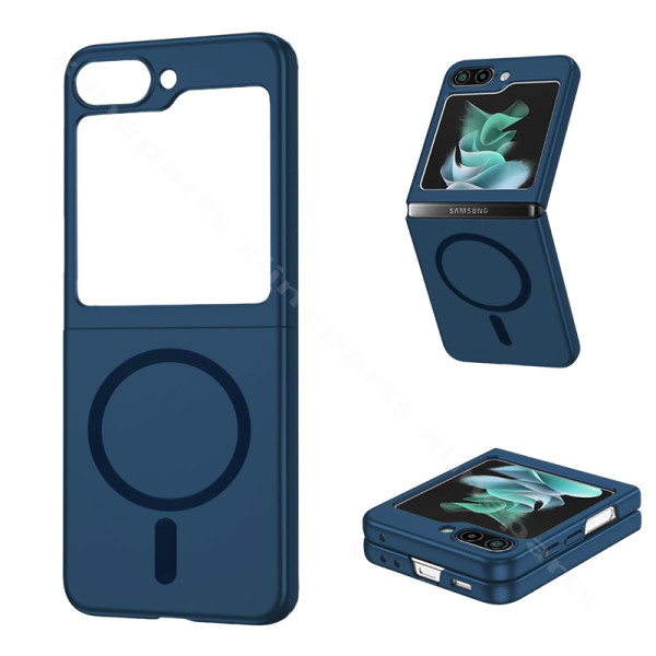 Back Case Silicone Gum Magsafe Samsung Z Flip5 5G F731 mint