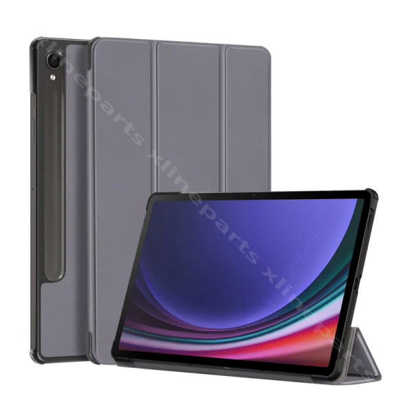 Чехол для планшета Samsung Tab S9 11 дюймов, складывающийся втрое, 5G X716, фиолетовый