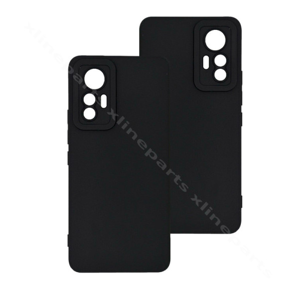 Back Case Silicone Complete Xiaomi Redmi Note 12S black