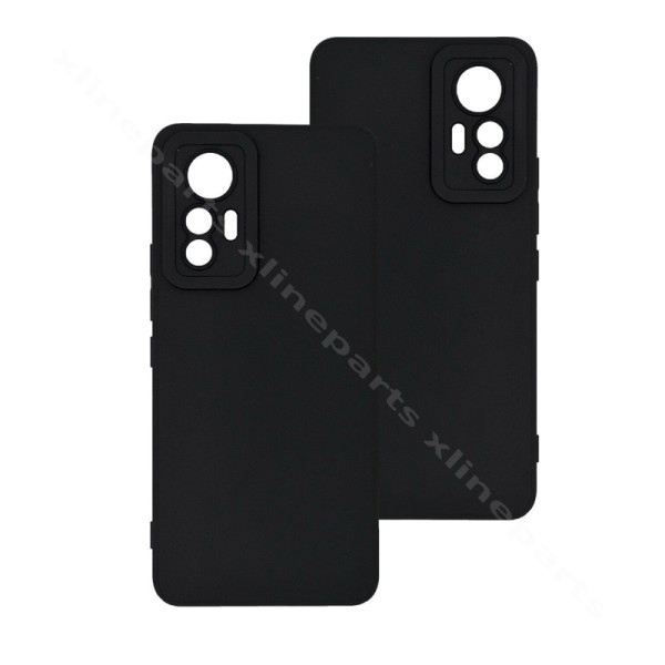 Back Case Silicone Complete Xiaomi Redmi Note 12S 4G black