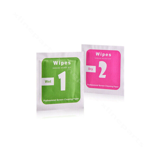 Screen Cleaner Wipes (Wet and Dry)
