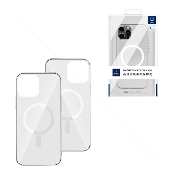 Back Case Magsafe Wiwu Crystal Apple iPhone 15 Plus clear