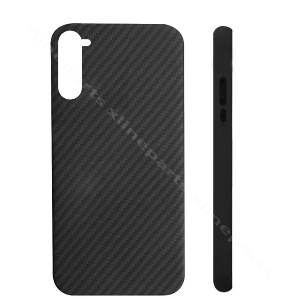 Back Case  Fiber Samsung S23 Plus S916 black