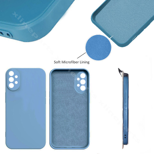 Back Case Silicone Complete Samsung A13 4G A135/A137 blue