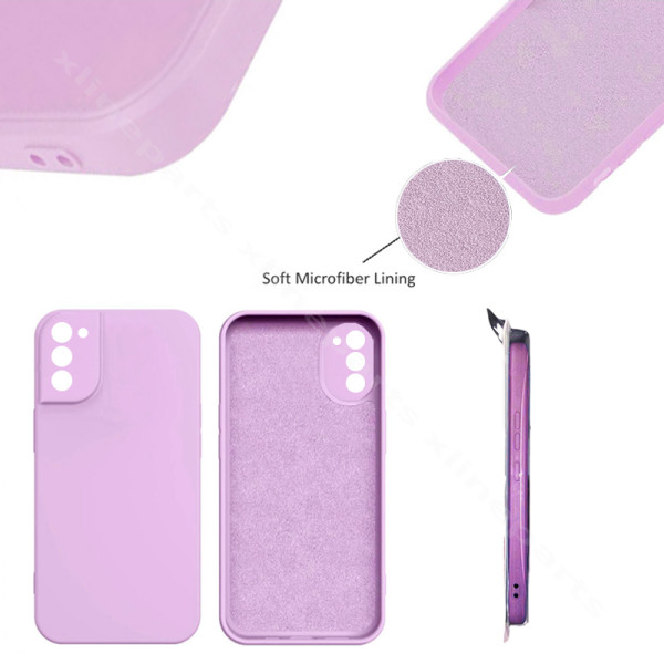 Back Case Silicone Complete Samsung S21 Ultra G998 purple
