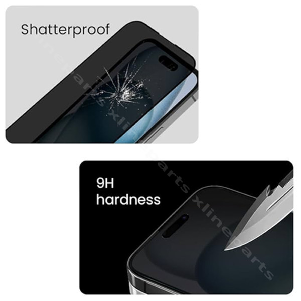 Tempered Glass Privacy Net Apple iPhone 12 Pro Max