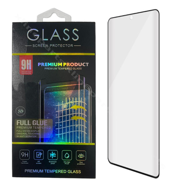 Закаленное стекло с полным клеем Samsung Note 10 Plus 4G N975