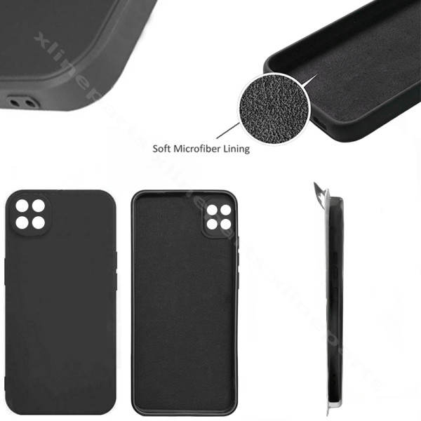 Back Case Silicone Complete Xiaomi Redmi 9C/10A black
