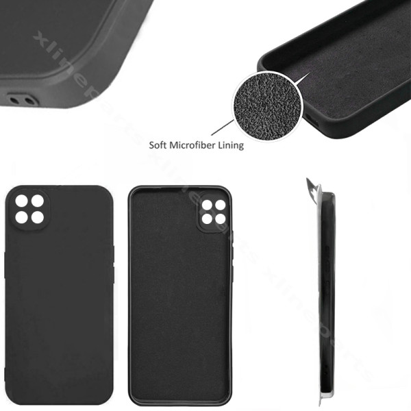 Back Case Silicone Complete Xiaomi Redmi 9C/ Redmi 10A black