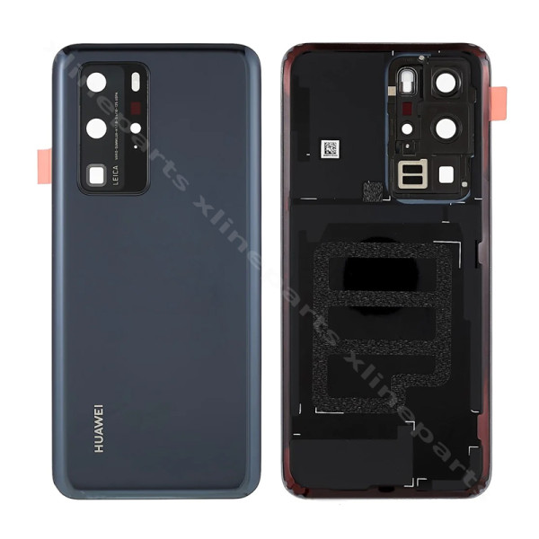 Back Battery Cover Lens Huawei P40 Pro black