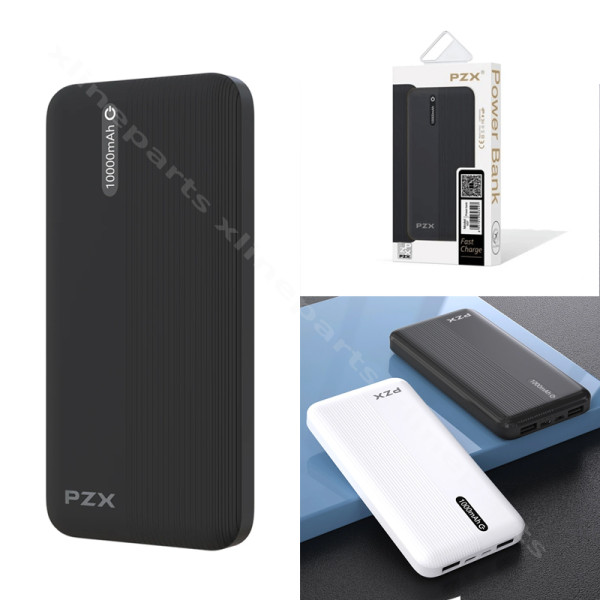 Power Bank PZX V07 2 USB Ports 10000mAh black