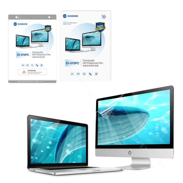 Screen Protective Film Laptop Sunshine SS-07PC 410*290