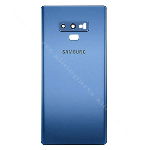 Задняя крышка аккумуляторного отсека Объектив камеры Samsung Note 9 N960 синий*