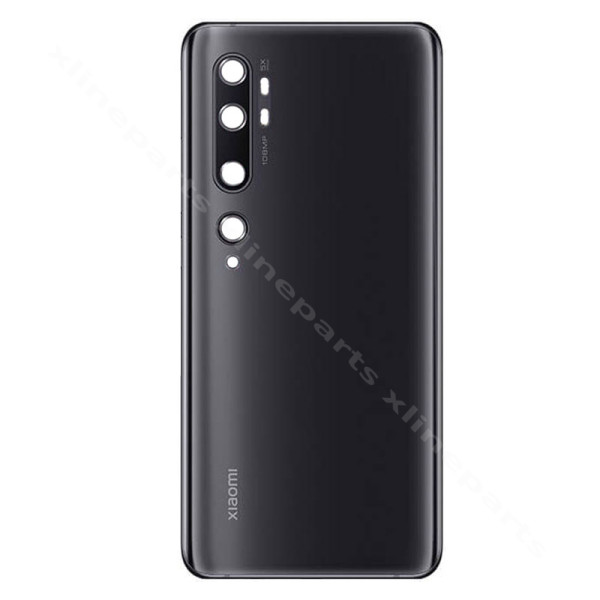 Back Battery Cover Lens Xiaomi Mi Note 10/ Mi Note 10 Pro black (Original)