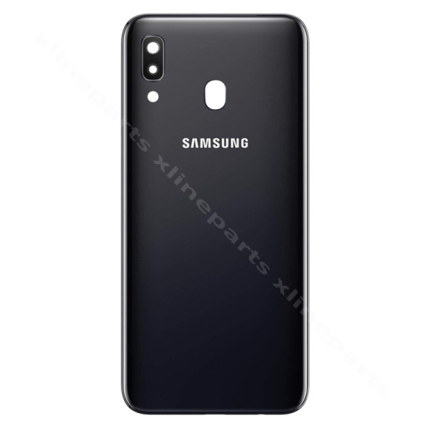 Back Battery Cover Samsung A30 A305 black OEM