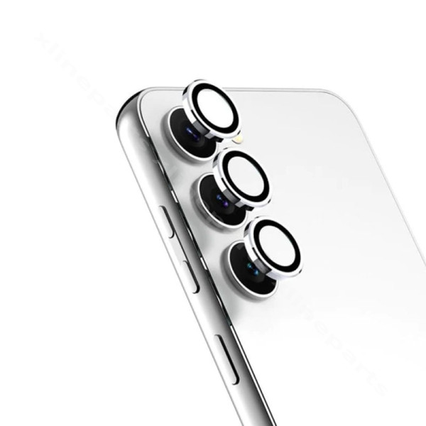 Προστατευτικό κάμερας από σκληρυμένο γυαλί με δακτύλιο Samsung S24 Plus S926 διαφανές