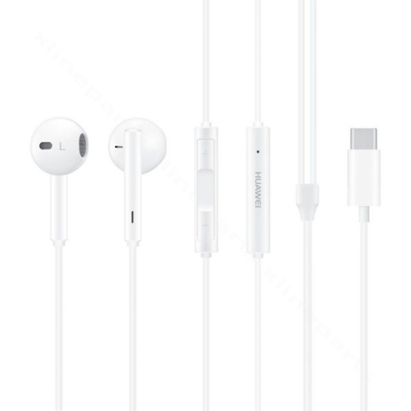 Ακουστικό Huawei CM33 USB-C χύμα λευκό