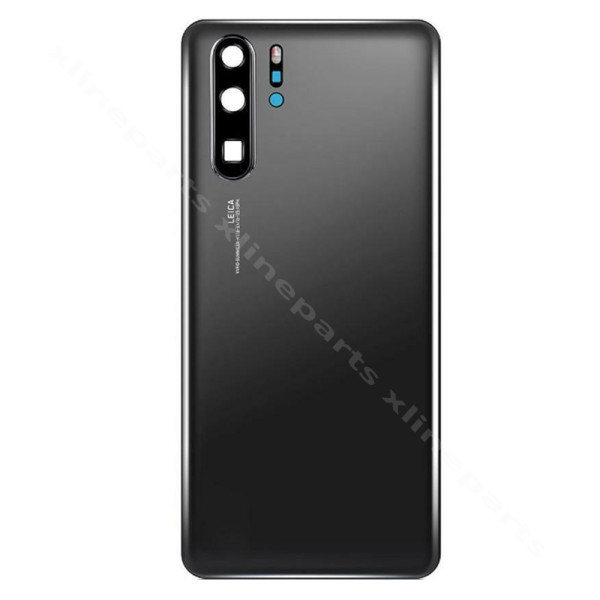 Back Battery Cover Lens Huawei P30 Pro black OEM*