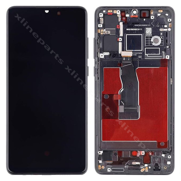 LCD Complete Frame Huawei P30 black OLED