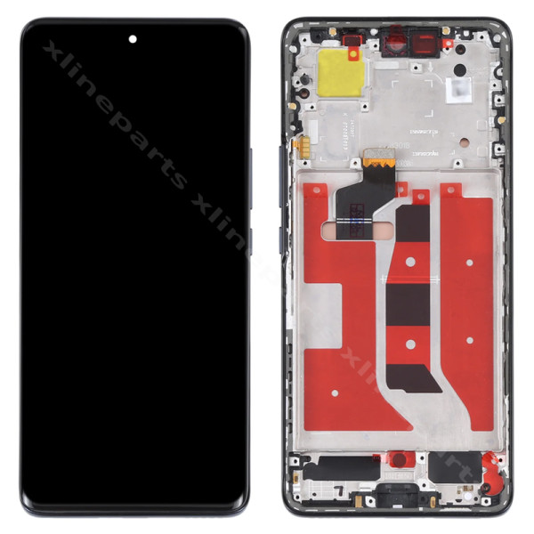 LCD Complete Frame Huawei Nova 9 black OEM