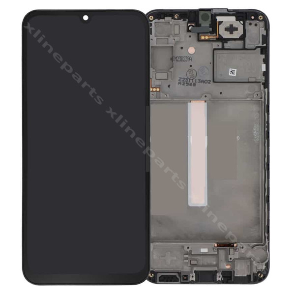 LCD Complete Frame Samsung A25 5G A256 black OLED