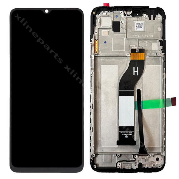Πλήρες πλαίσιο LCD Xiaomi Poco C65 μαύρο OCG