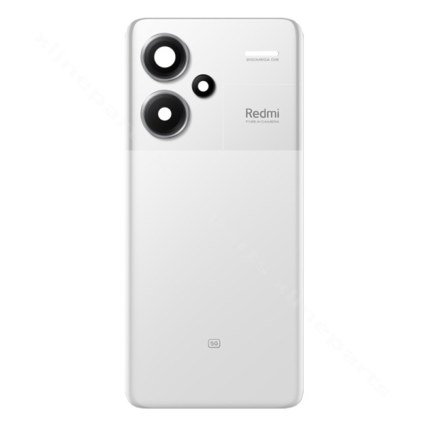 Задняя крышка аккумуляторного отсека для объектива камеры Xiaomi Redmi Note 13 Pro Plus белый