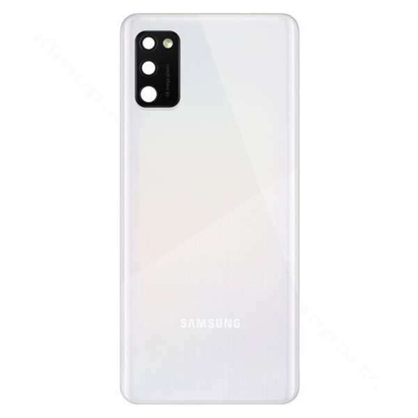 Back Battery Cover Lens Samsung A41 A415 white